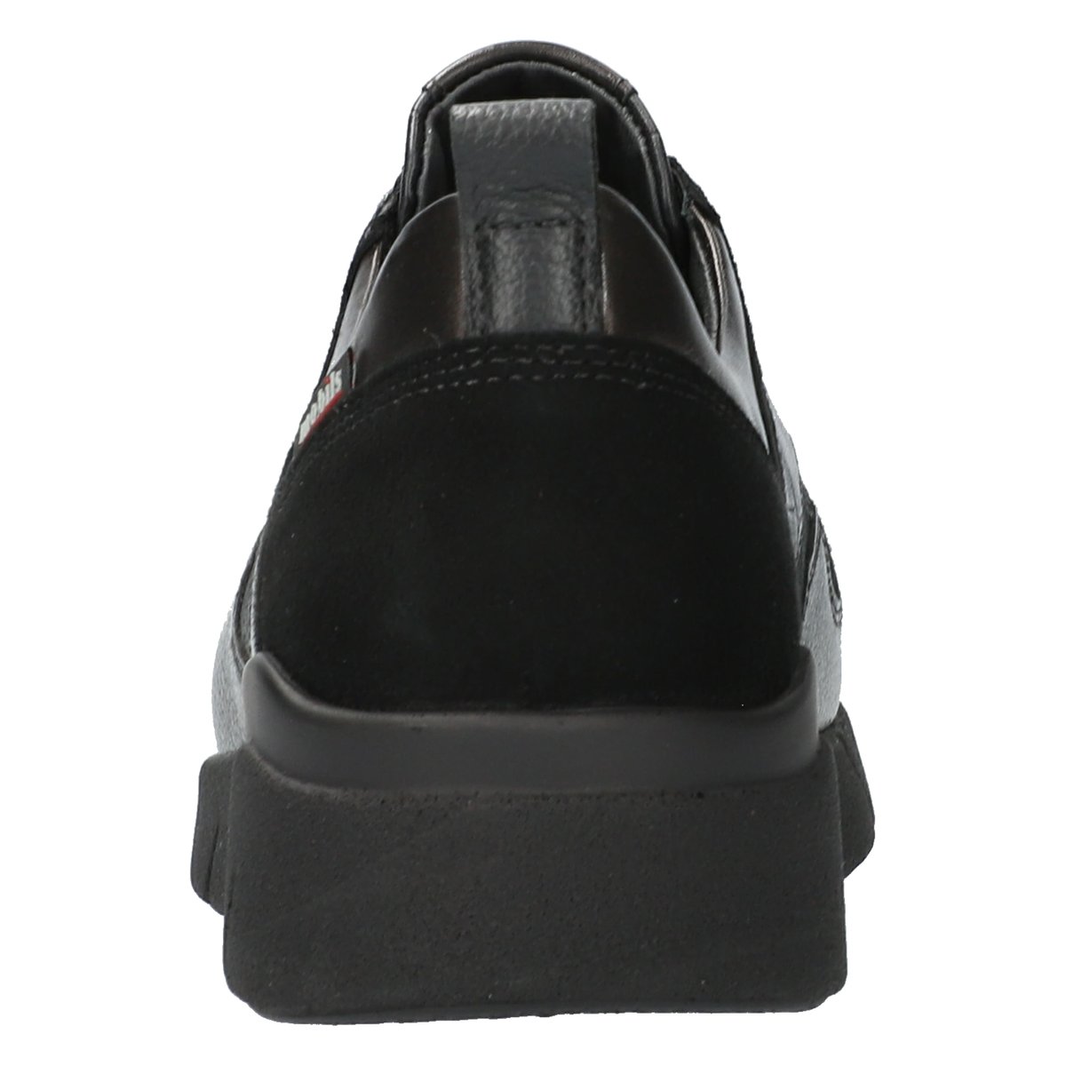 Baskets en cuir lisse IMANIA noir p5134, MEPHISTO