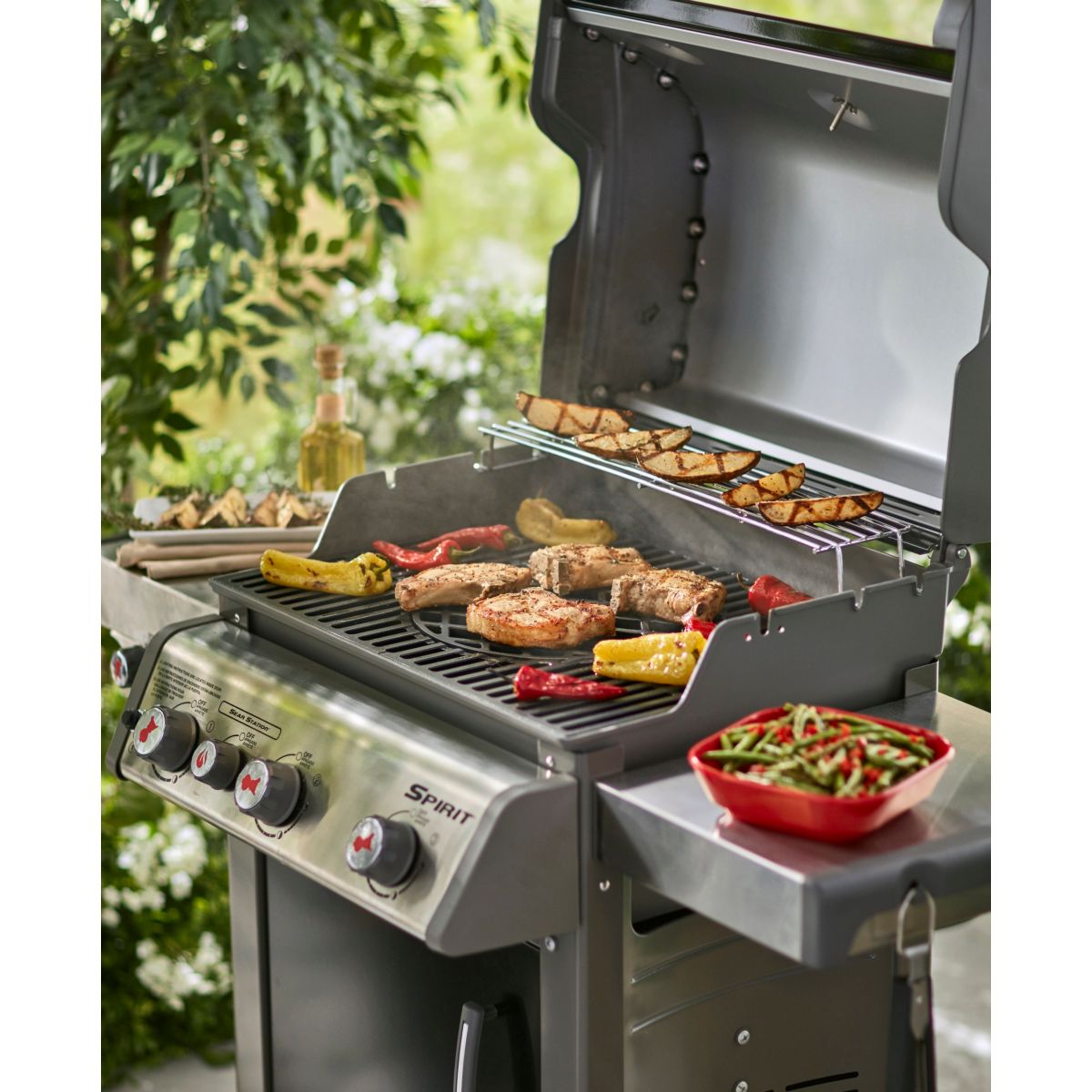 Grille barbecue de saisie Gourmet BBQ System GBS noir, WEBER