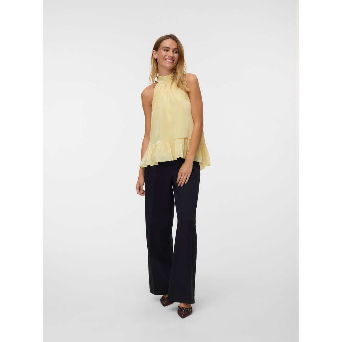 Top pale banana, VERO MODA