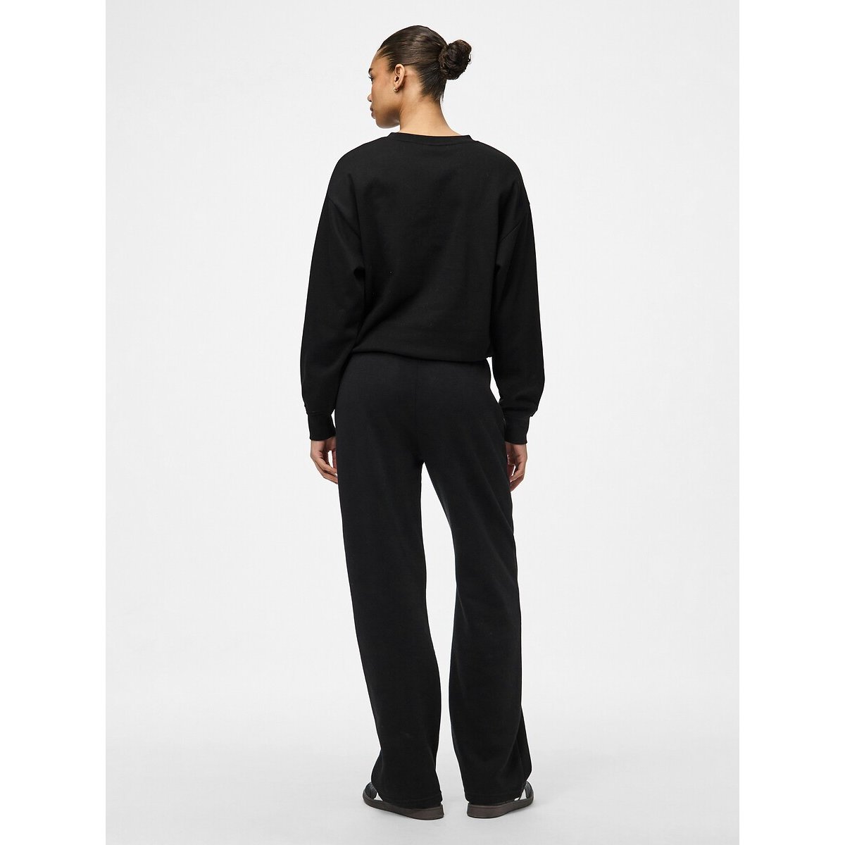 Wide Leg Trousers black, PIECES