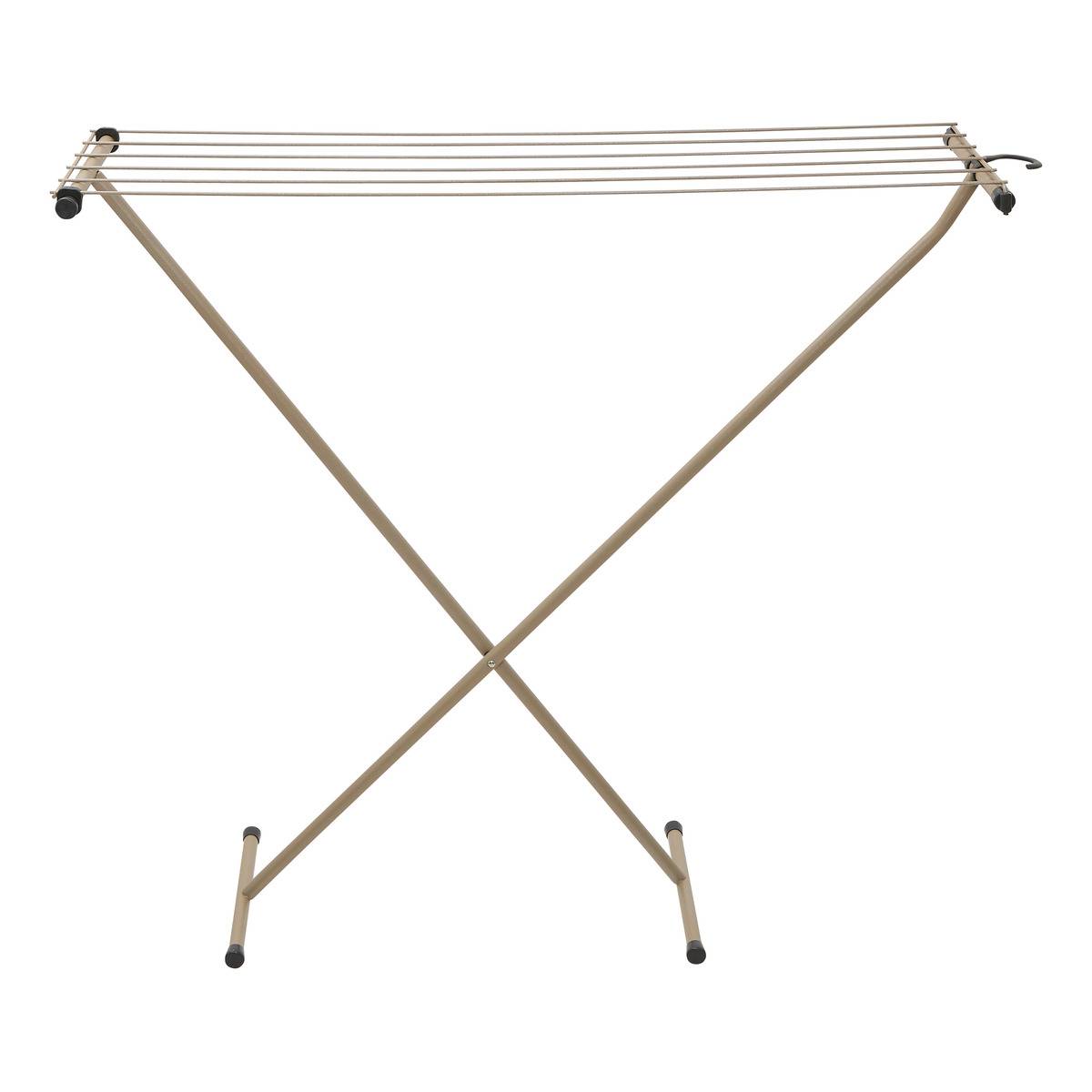 Étendoir à linge pont pliable SAHARA beige, 5FIVE SIMPLY SMART