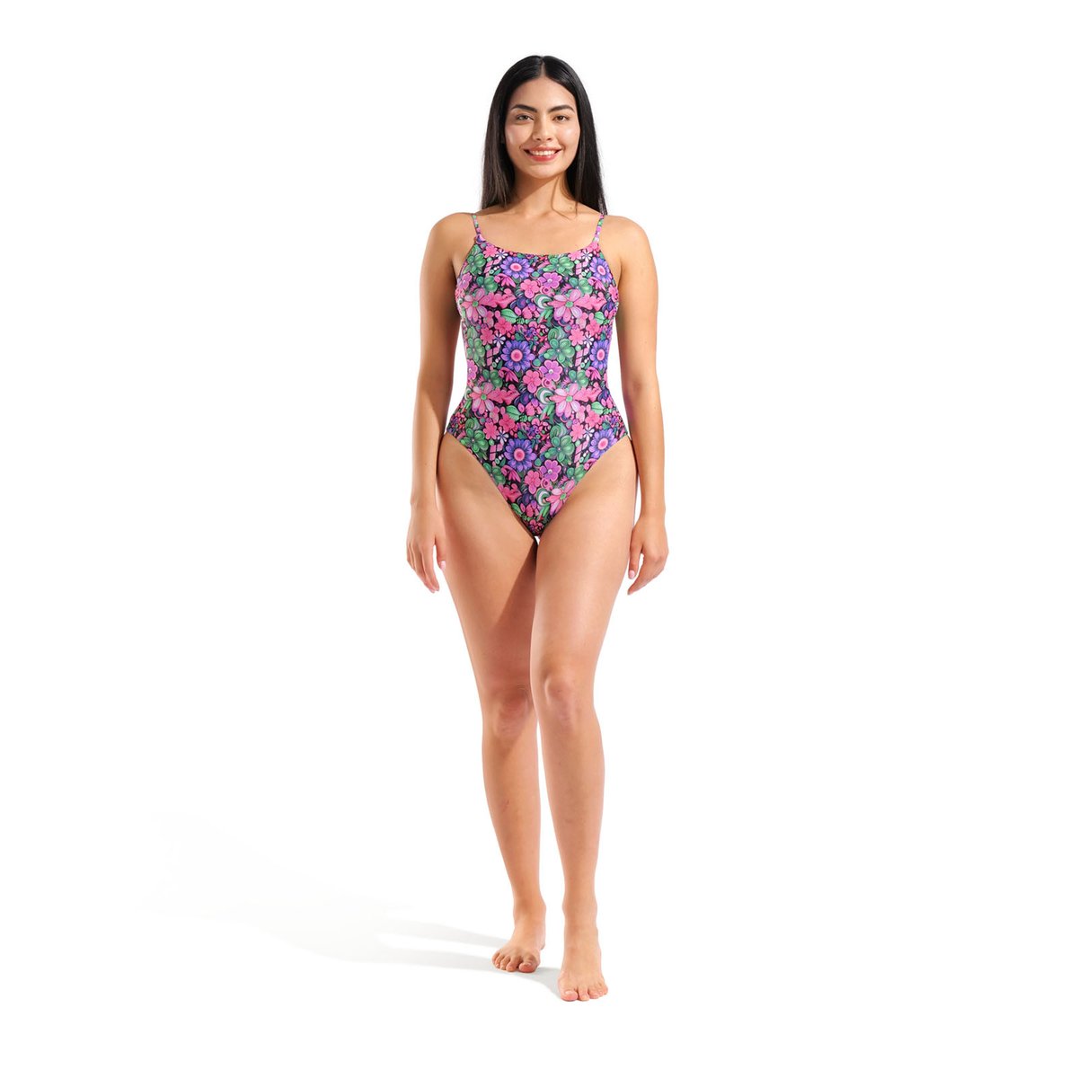 Maillot de bain pour femme arena Water Prints flower, ARENA