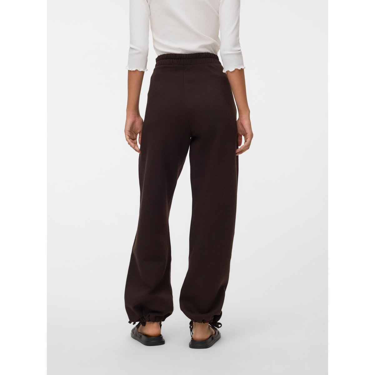 Pantalon À Jambe Large chocolate torte, VERO MODA