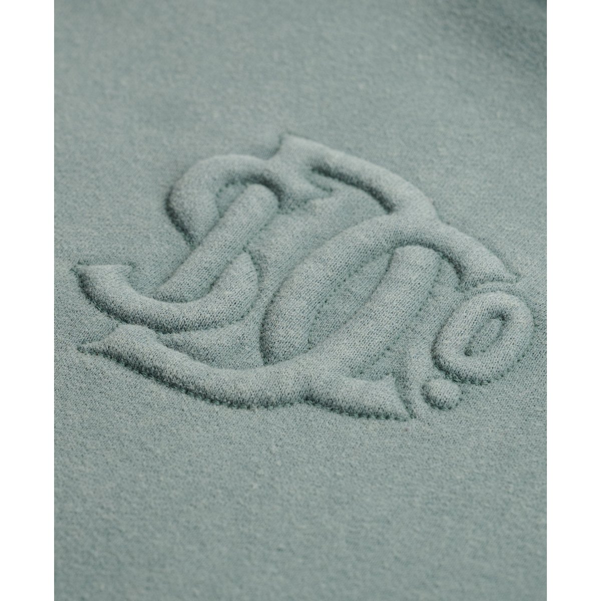 Sweat à capuche SD&Co Monogram Coupe Décontractée vert drius, SUPERDRY