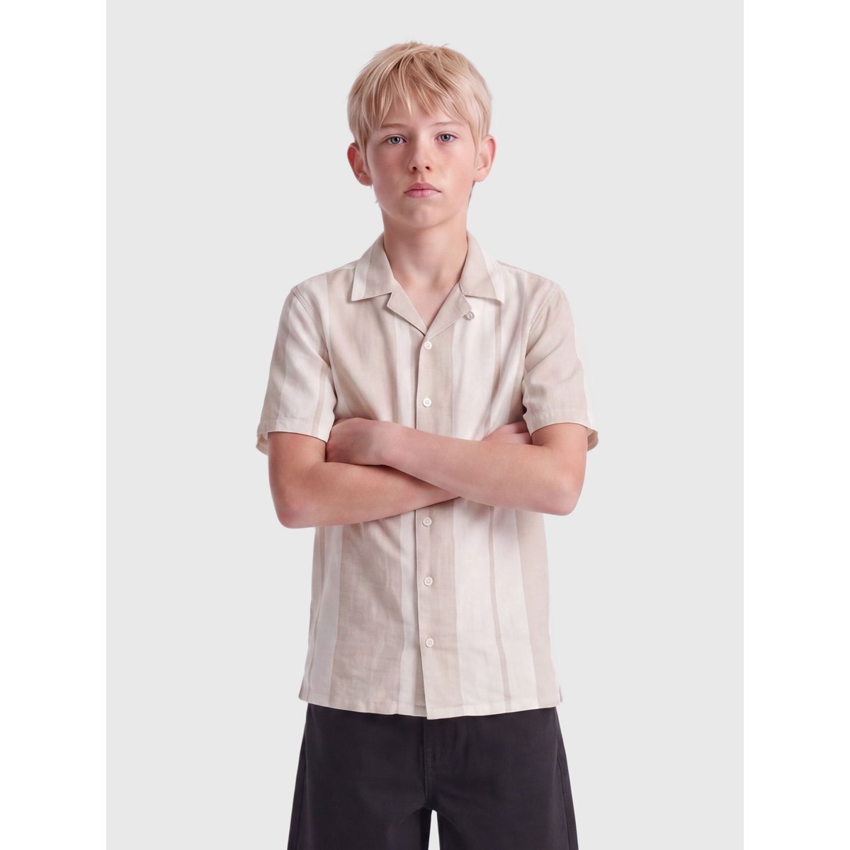 Chemise vintage khaki, ONLY & SONS JUNIOR