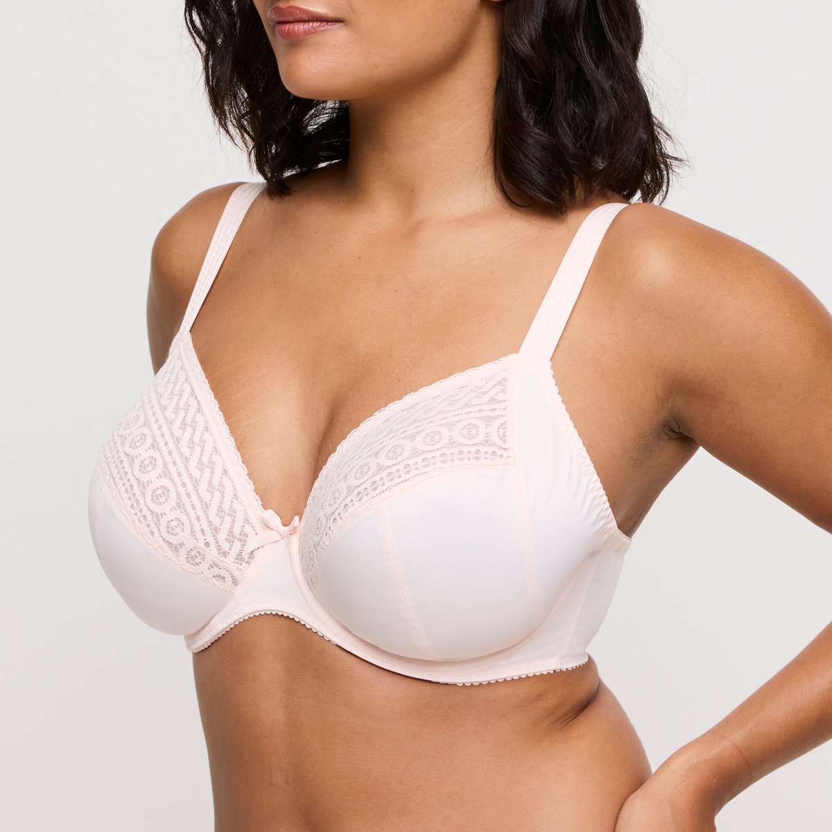 Soutien gorge à décolleté plongeant MONTARA rose - crystal pink, PRIMADONNA