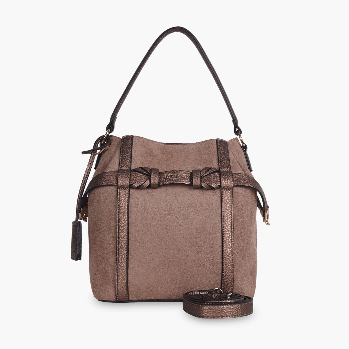 Sac seau Taja doré,taupe, LOLLIPOPS