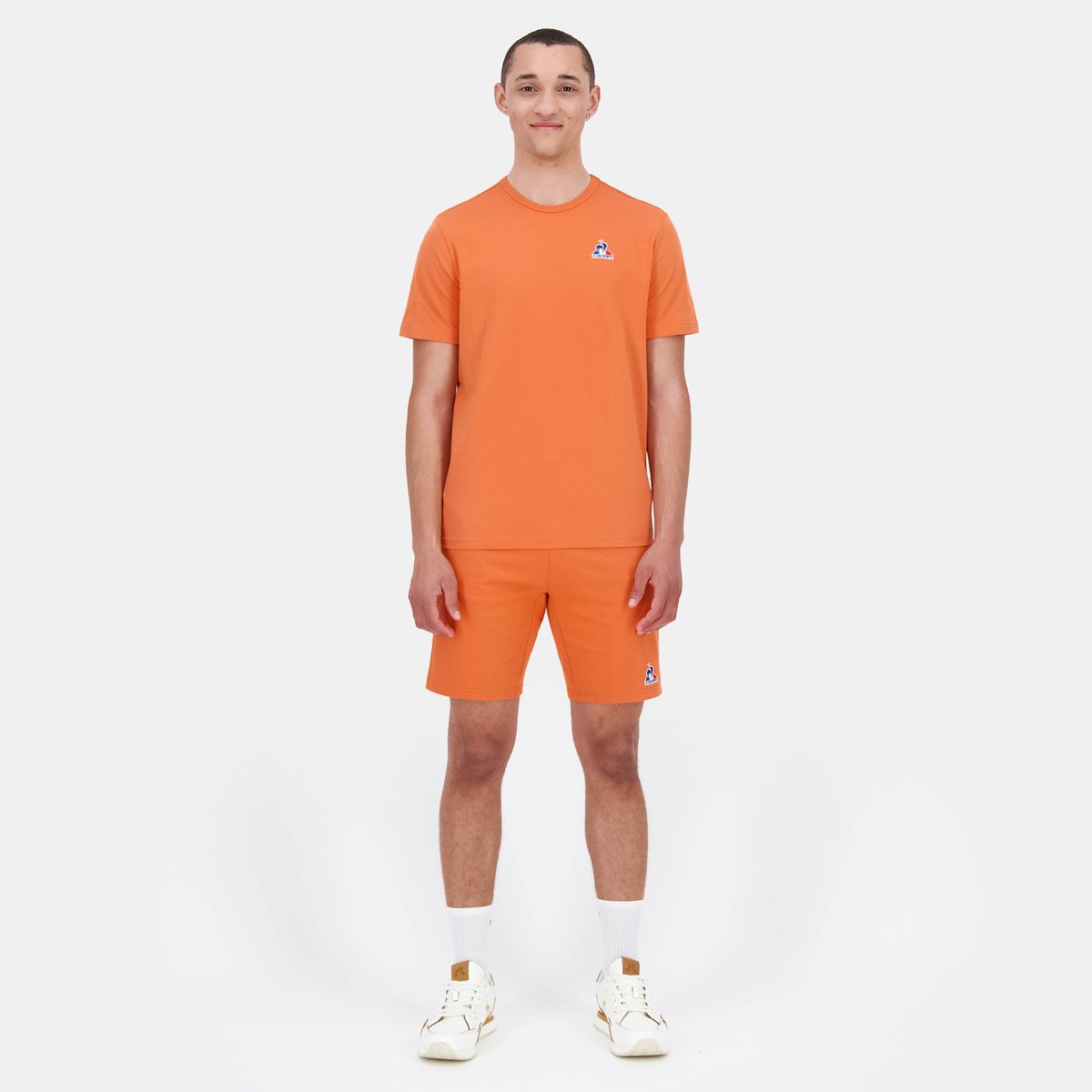 T-shirt Essentiels orange camuset, LE COQ SPORTIF