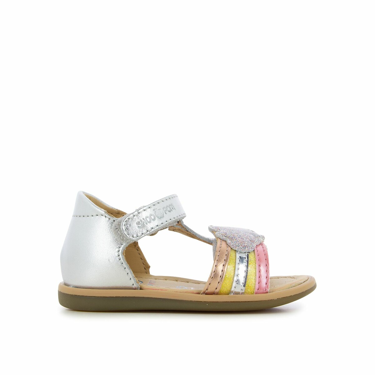 Sandales Tity Multi argenté, SHOO POM