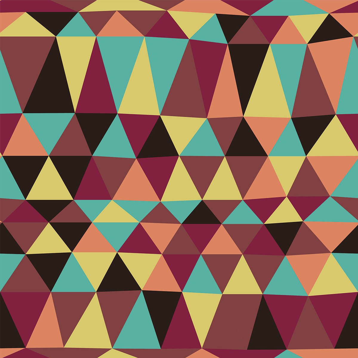 Papier peint, pohono multicolore, HEXOA