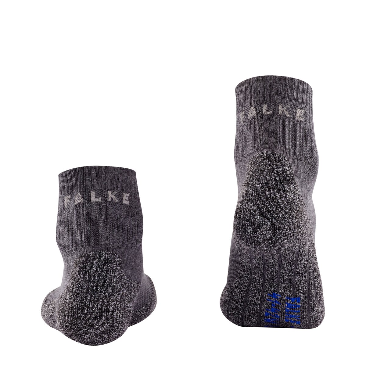 Chaussettes courtes TK2 Explore Cool Short Fibre artificielle gris chiné, FALKE