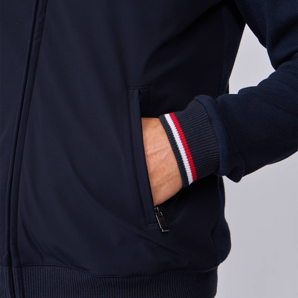 Blouson Dorian bleu marine, MISE AU GREEN