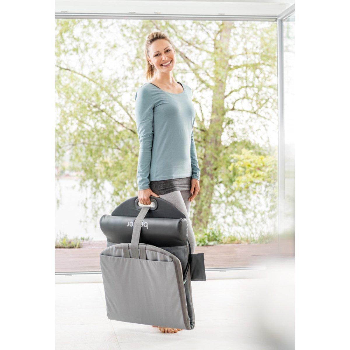 Tapis de massage avec vibration et chaleur simple, BEURER