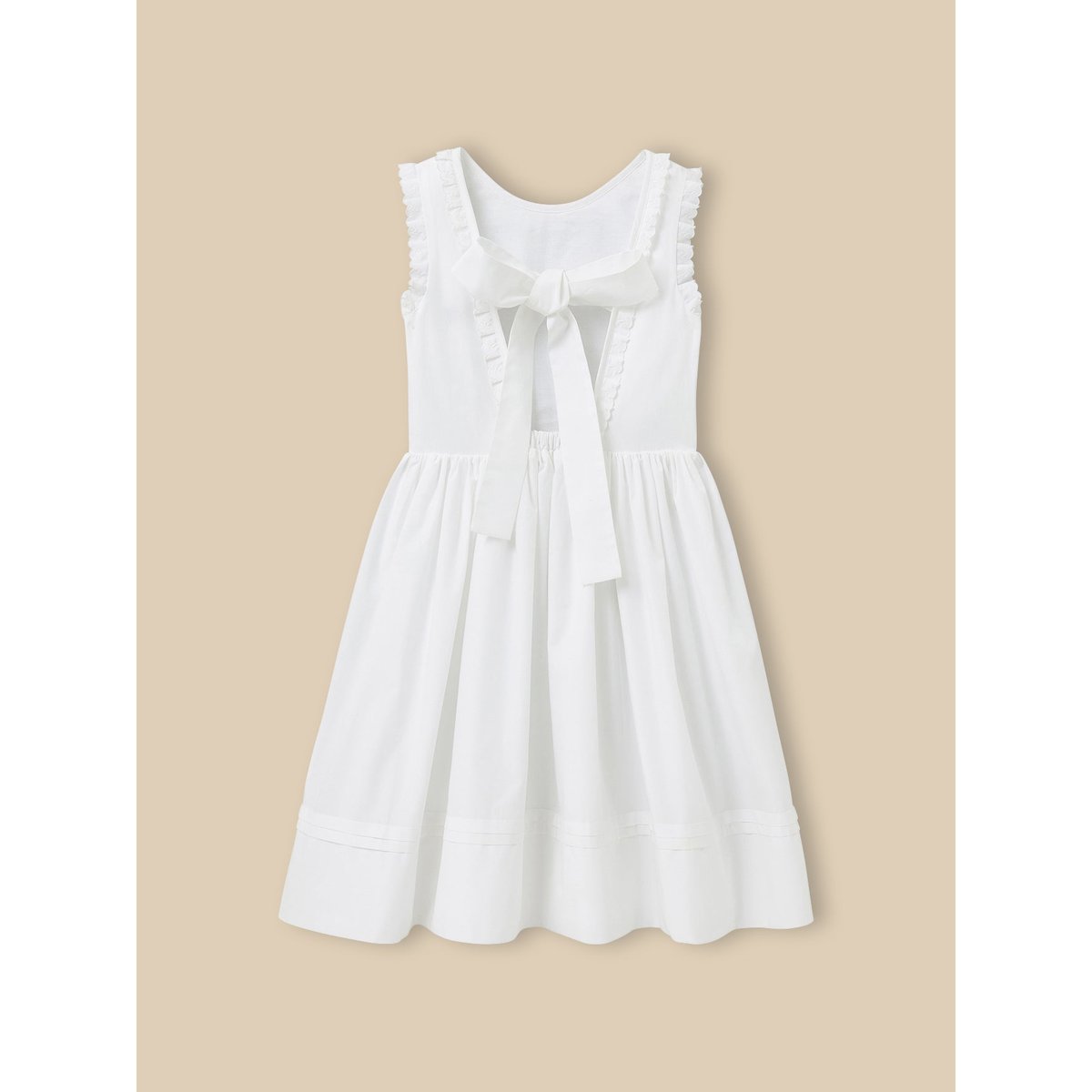 Robe  Bonnie - Cortège Arabesque blanc casse, CYRILLUS