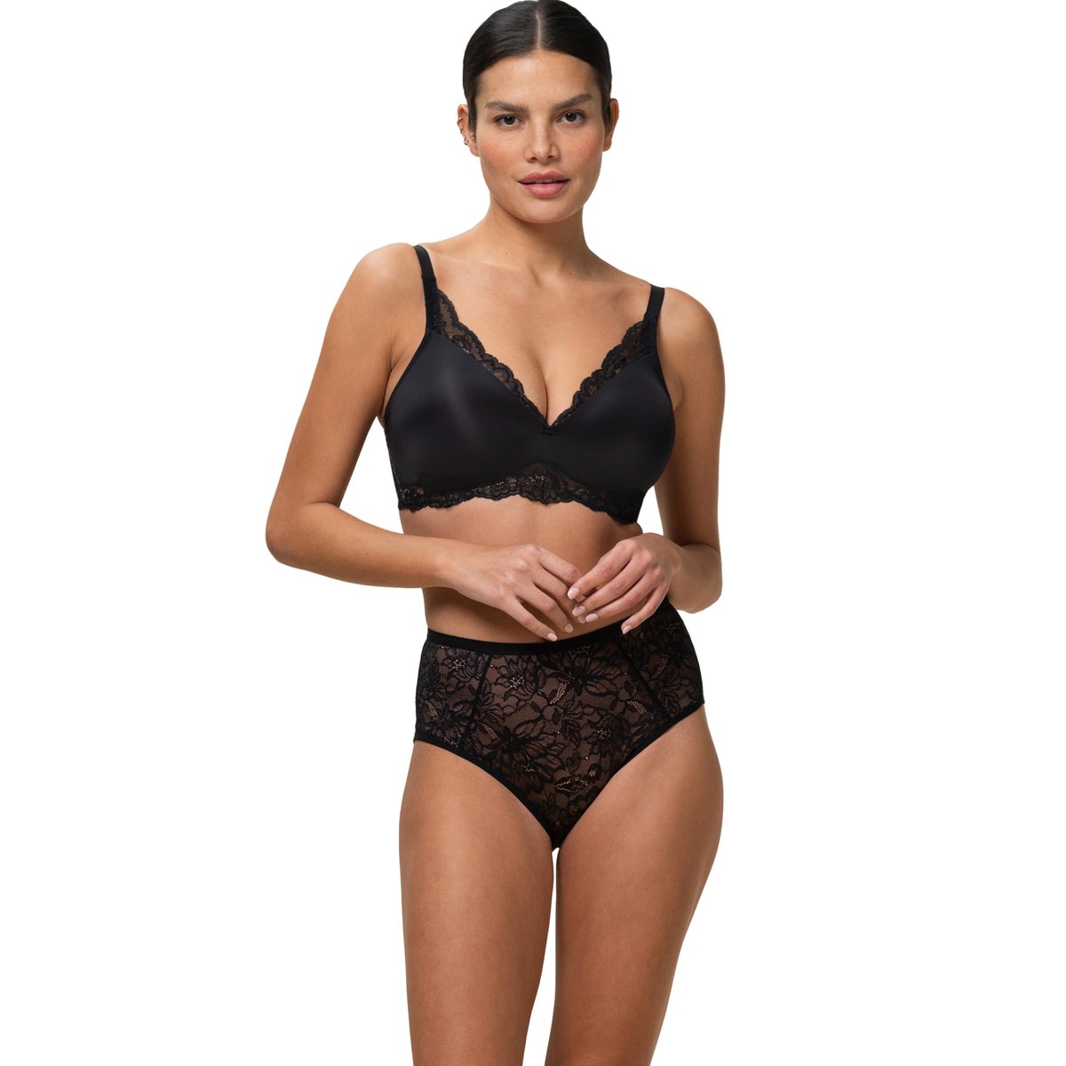 Soutien-gorge sans armatures Amourette Charm noir, TRIUMPH