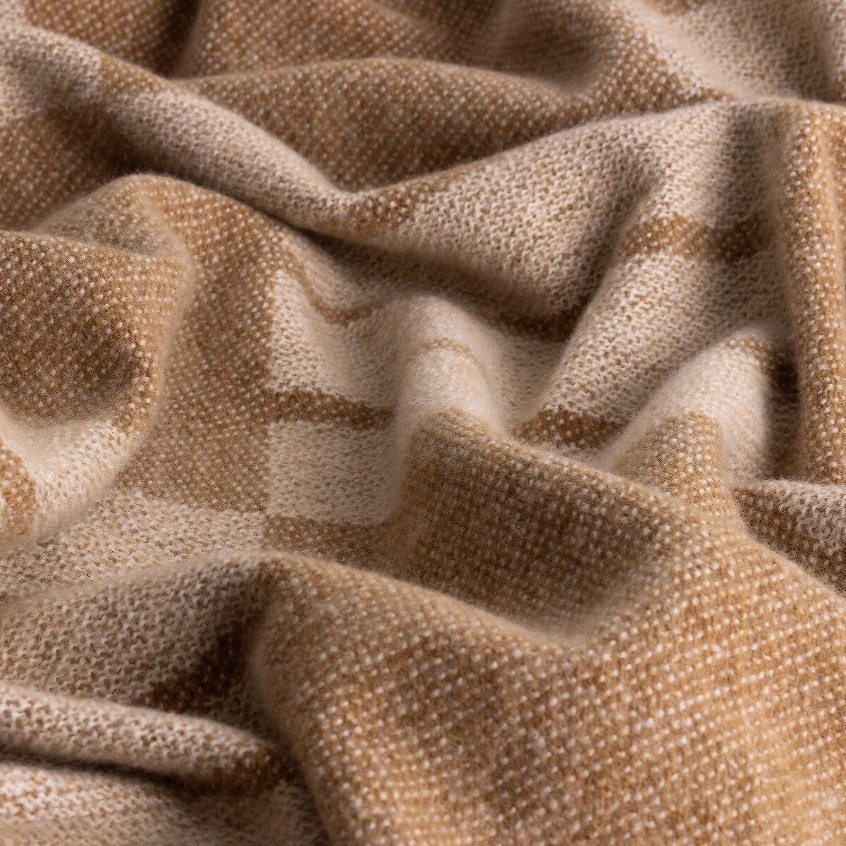 Harlech Woven Reversible Throw beige, YARD