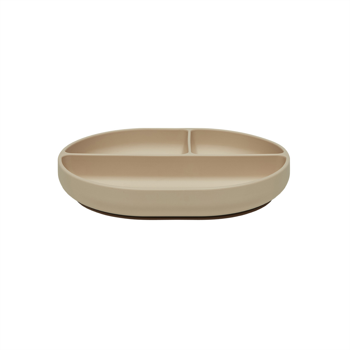 Assiette en silicone MINI beige, OYOY LIVING DESIGN