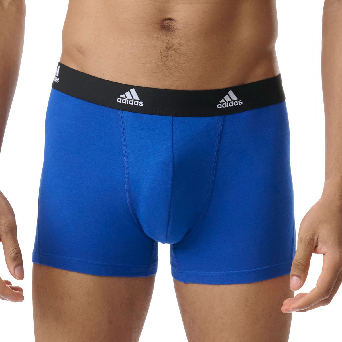 Boxers, lot de 2, active flex cotton bleu-rose, adidas Performance