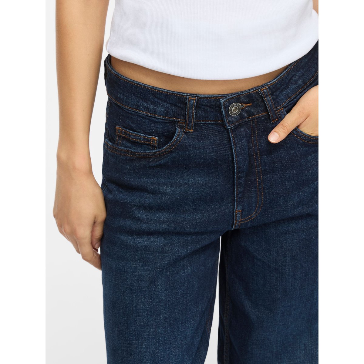 Jean À Coupe Ample bleu - dark blue denim1, NOISY MAY