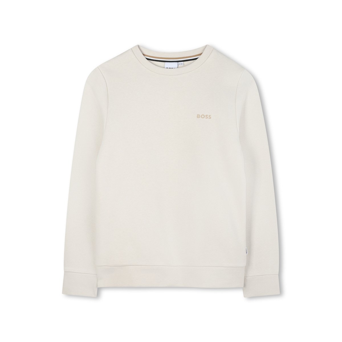 Sweat à col rond vanille, BOSS KIDSWEAR
