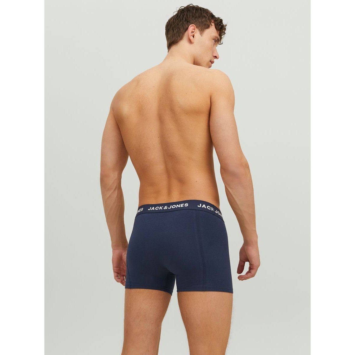 Lot de 3 boxers marine + marine + marine, JACK & JONES