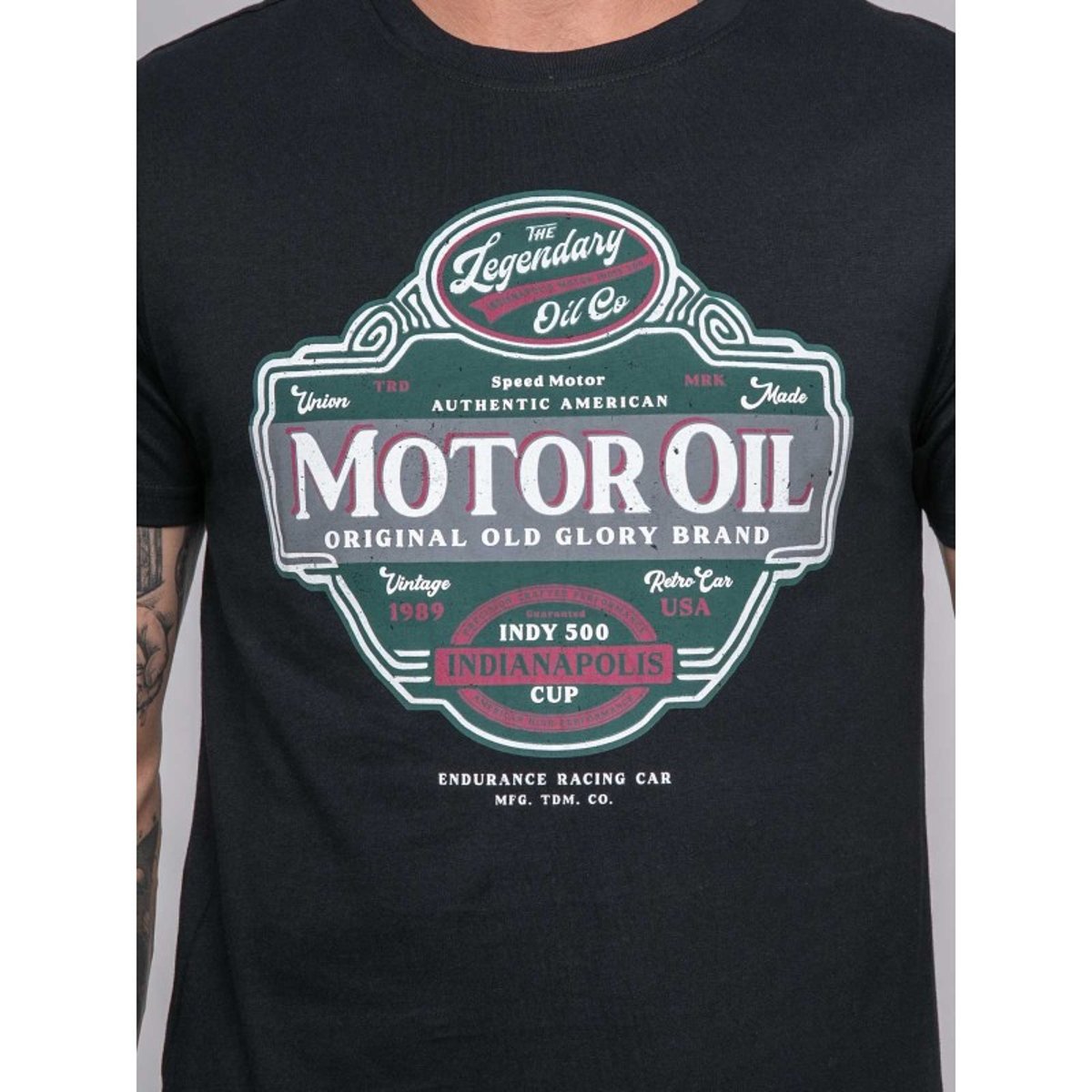 T-shirt Manches Courtes Imprimé Jarikart noir, RITCHIE
