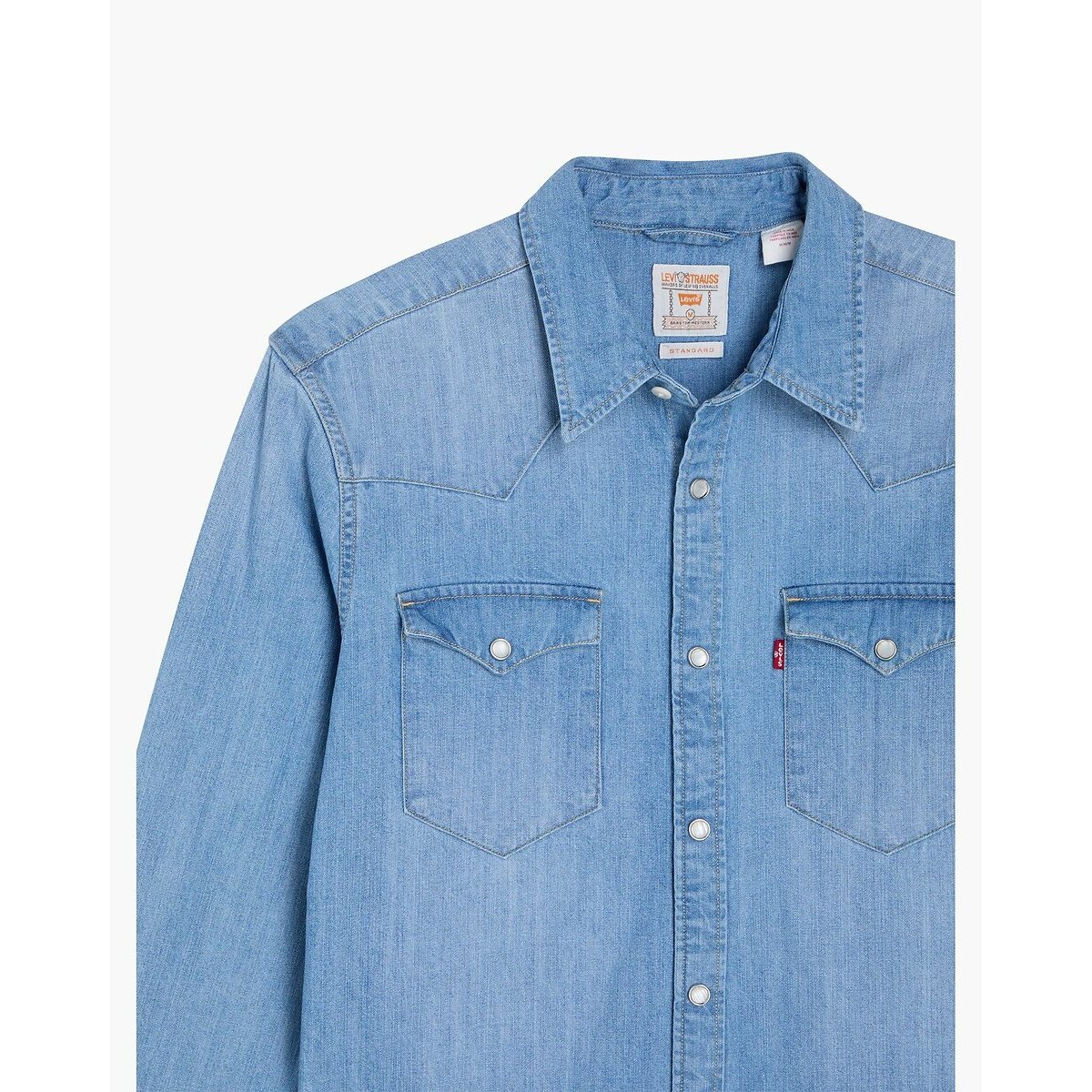 Chemise en jean Barstow Western bleu ciel, LEVI'S