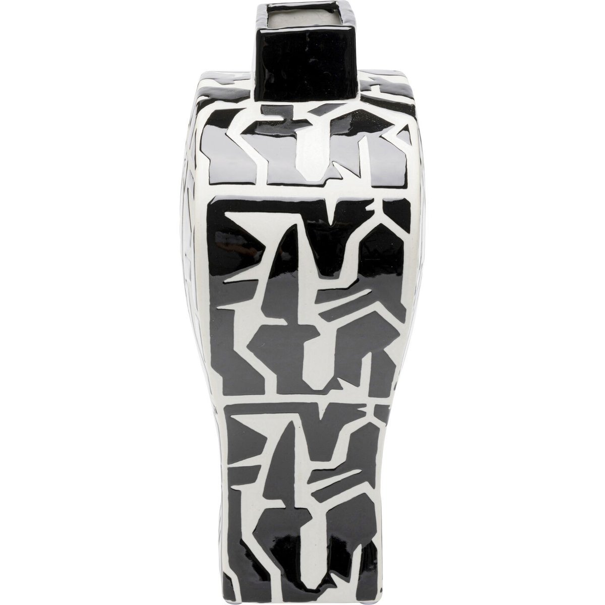 Vase en porcelaine, ARTISTICO noir, KARE DESIGN