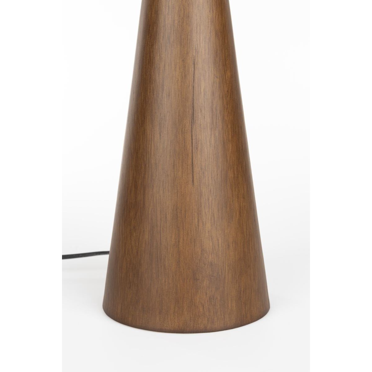 Lampe design en bois japandi, MOREL marron, DUTCHBONE