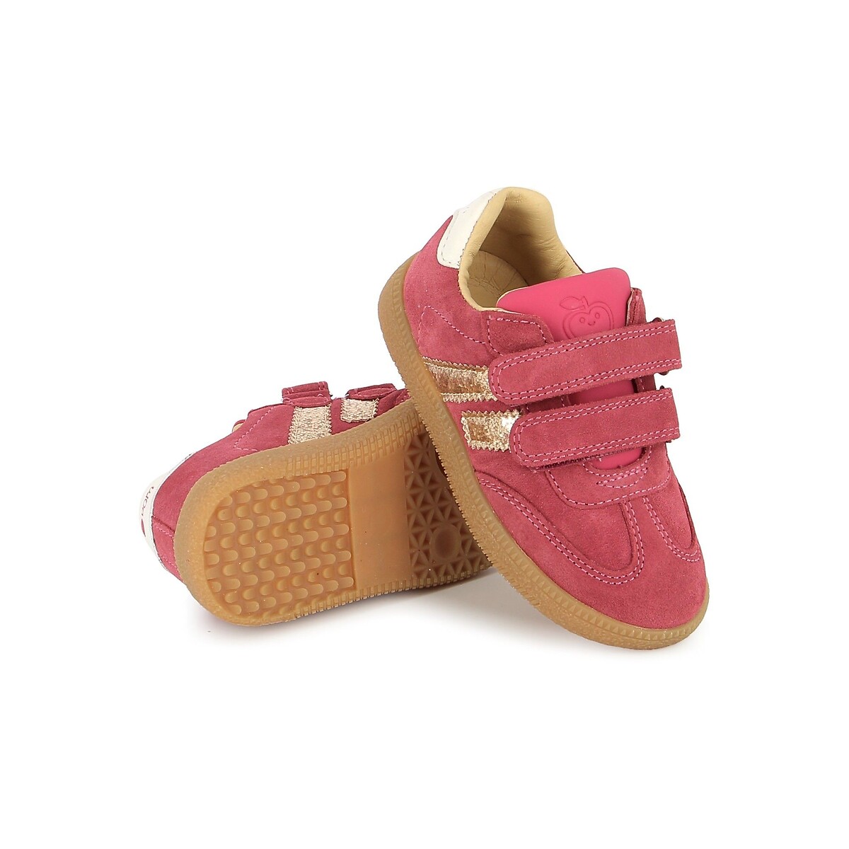 Kids Yuzu Lo Scratch Trainers pink, SHOO POM