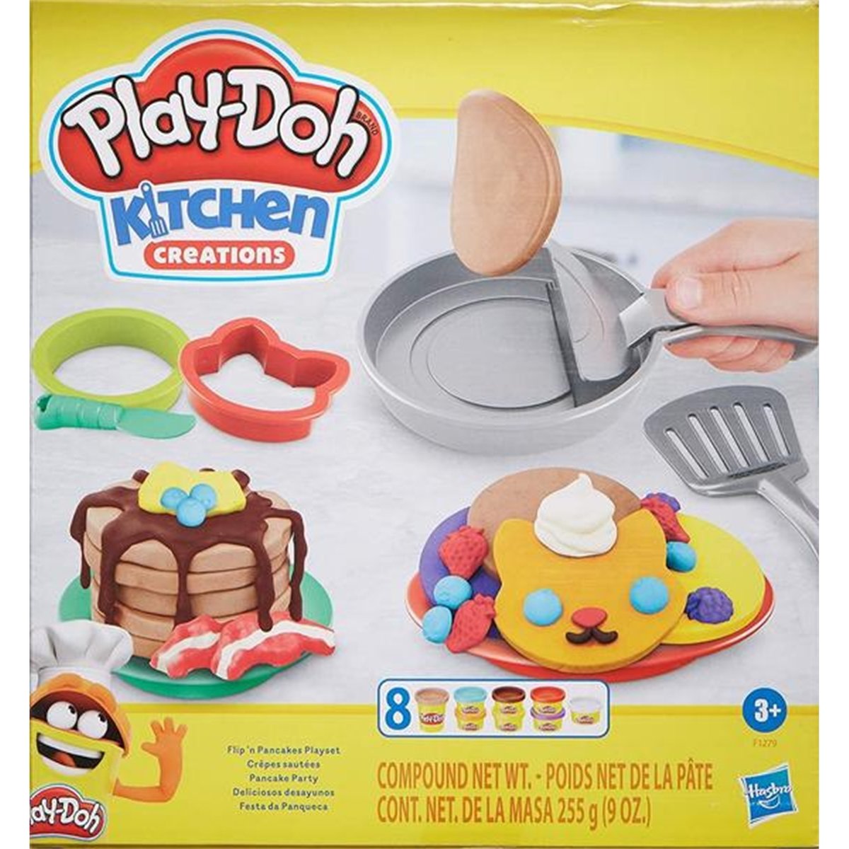 Play-Doh Kitchen Créations crêpes sautées multicolore, HASBRO
