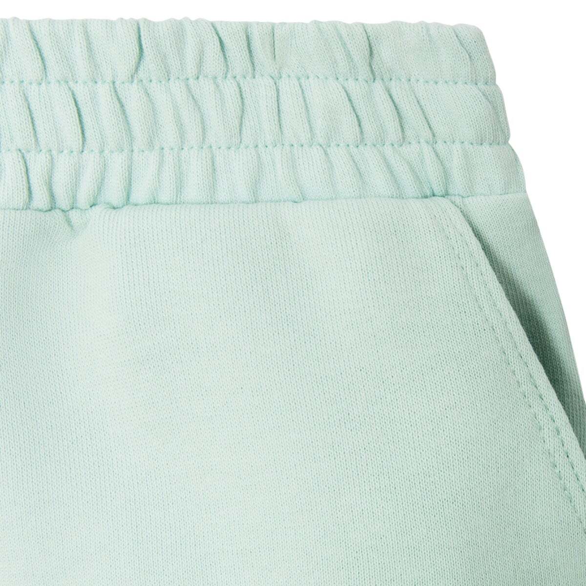Shorts En Molleton Avec Logo Imprimé bleu d'aqua, PEPE JEANS