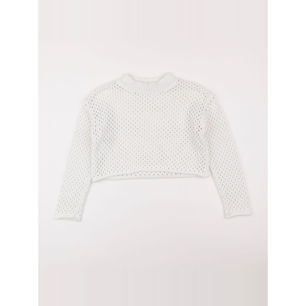 Pull - Bon état blanc, ZARA