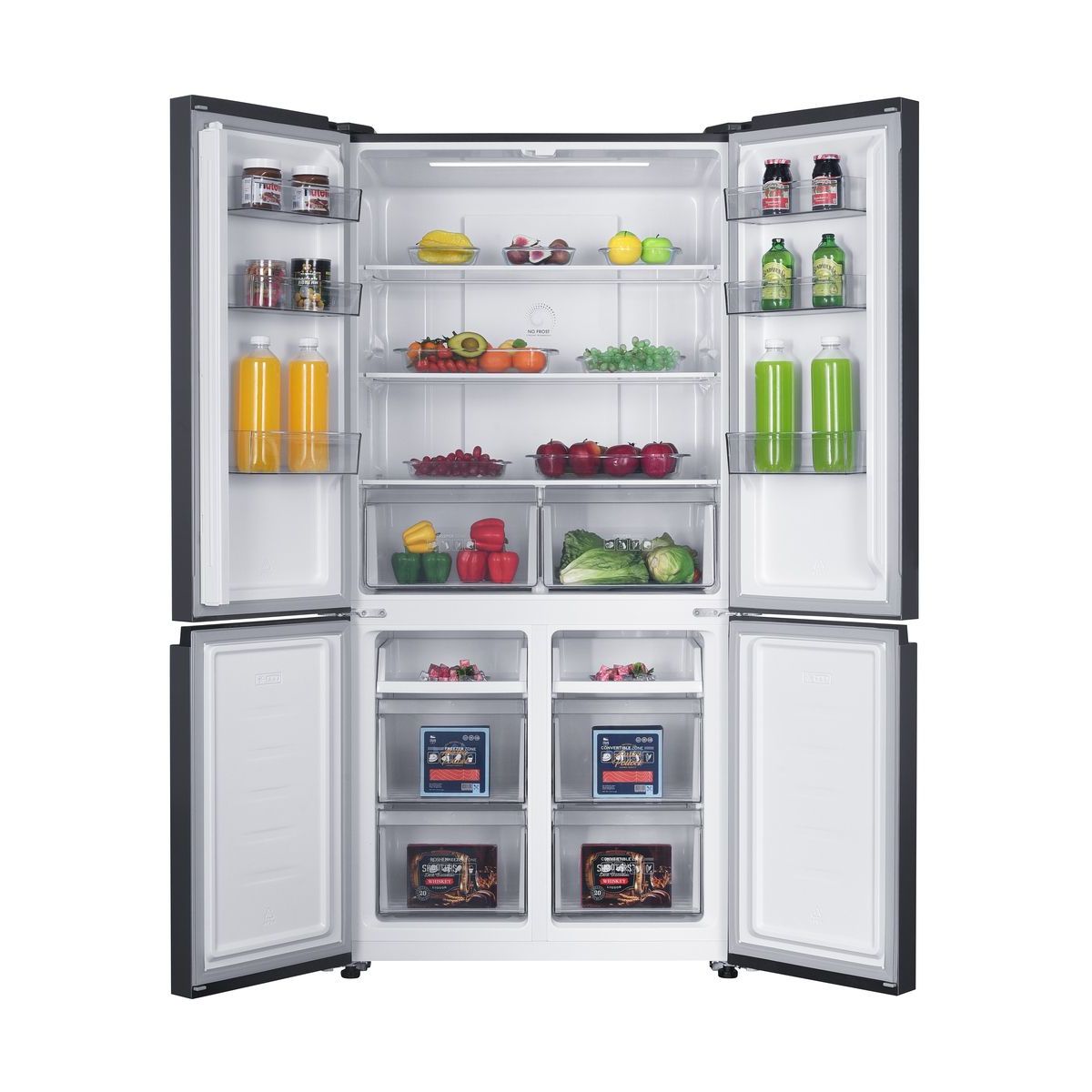 Réfrigérateur multi portes ERMVE190-90hov1 couleur unique, ESSENTIEL B