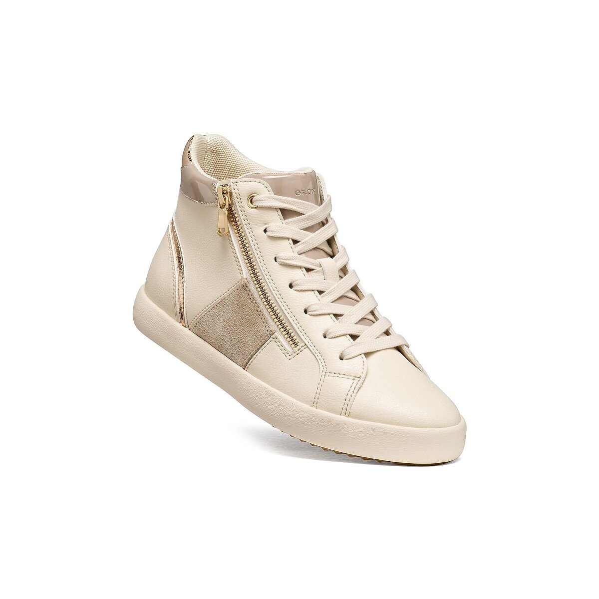 Zapatillas de caña alta transpirables, BLOMIEE beige              , GEOX