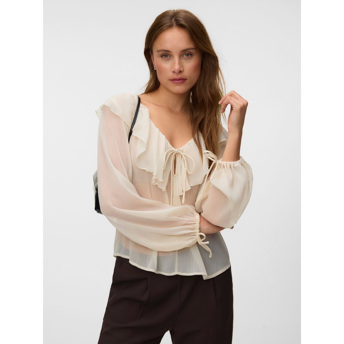 Blouse whitecap gray, VERO MODA