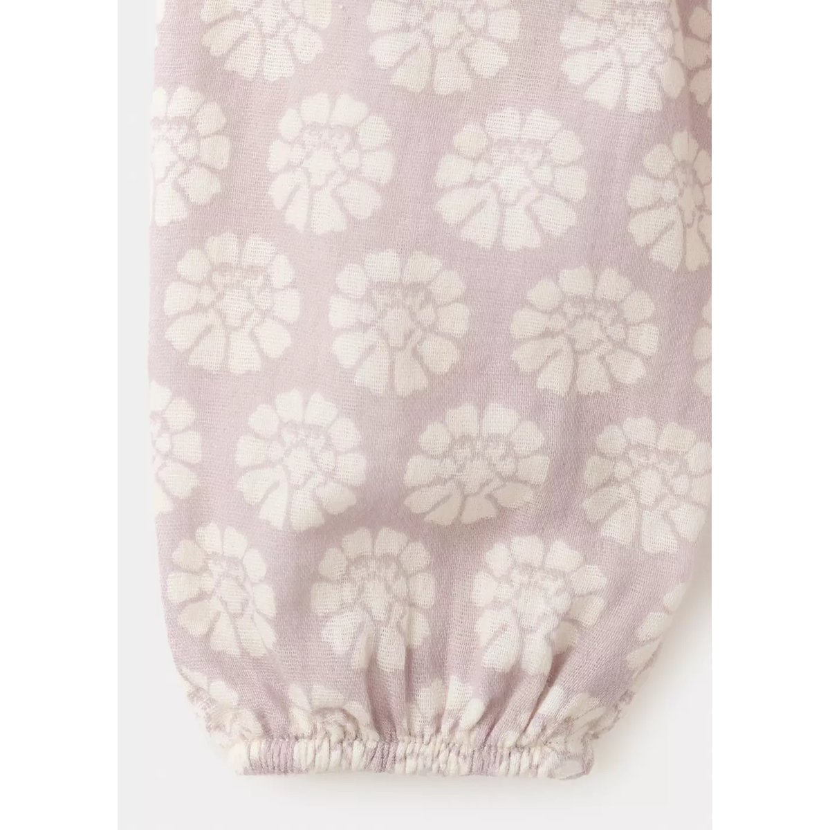 Robe courte en imprimé fleuri rose, MANGO BABY