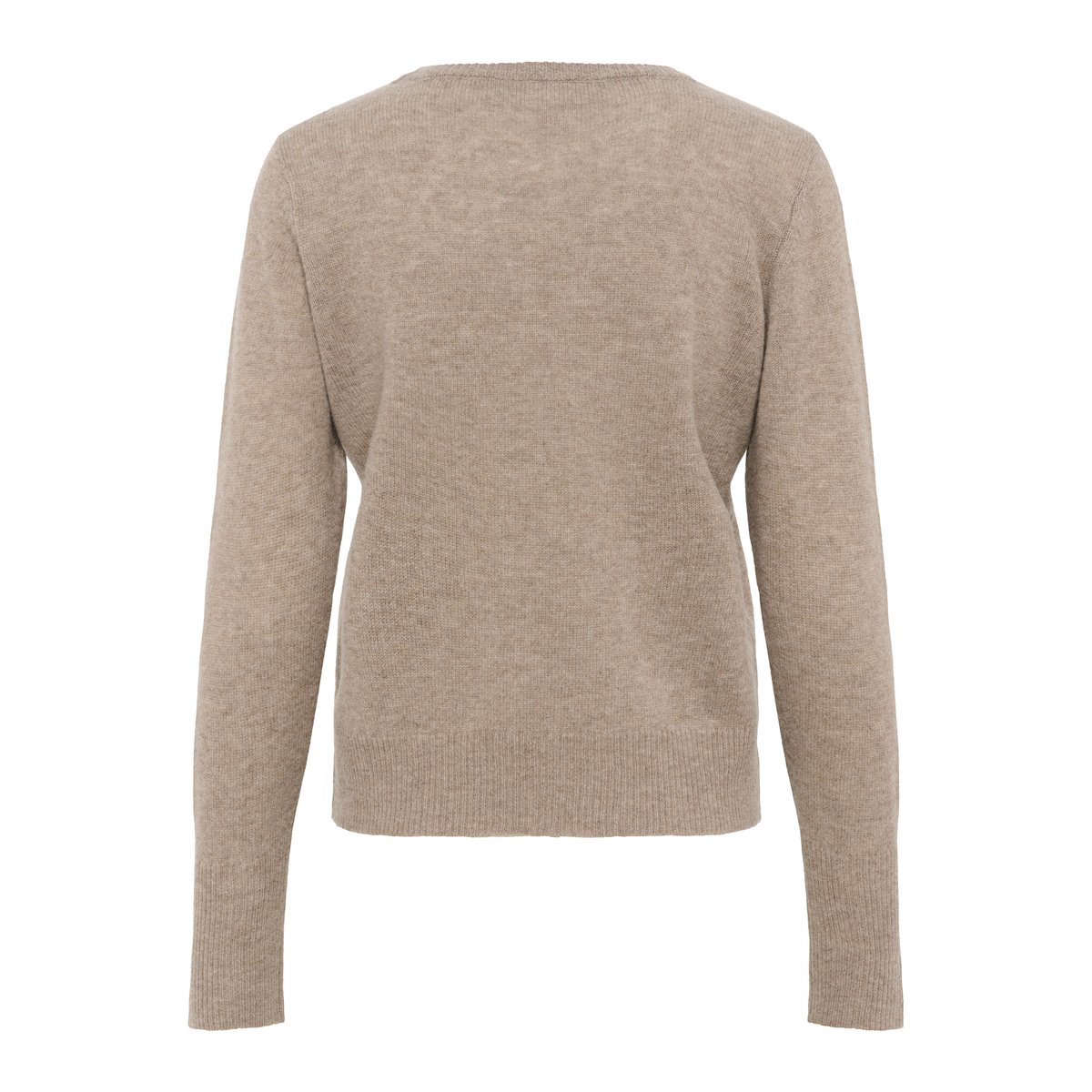 Pullover tricoté marron black coffee melange, KAFFE