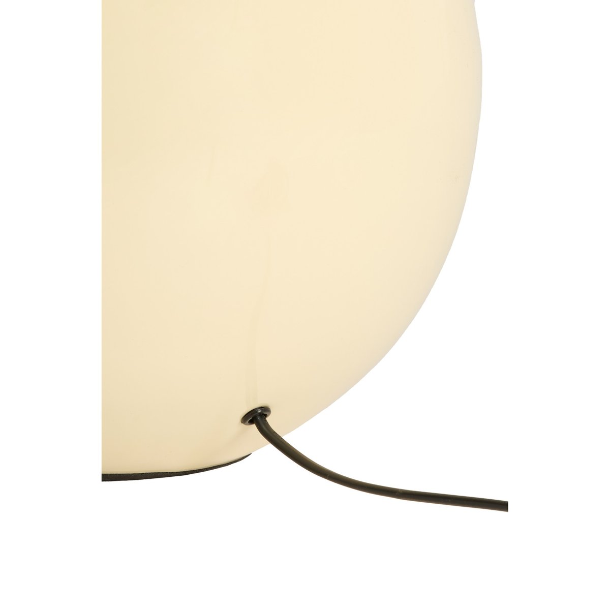 Pied De Lampe Métal BENAO crème, LIGHT & LIVING