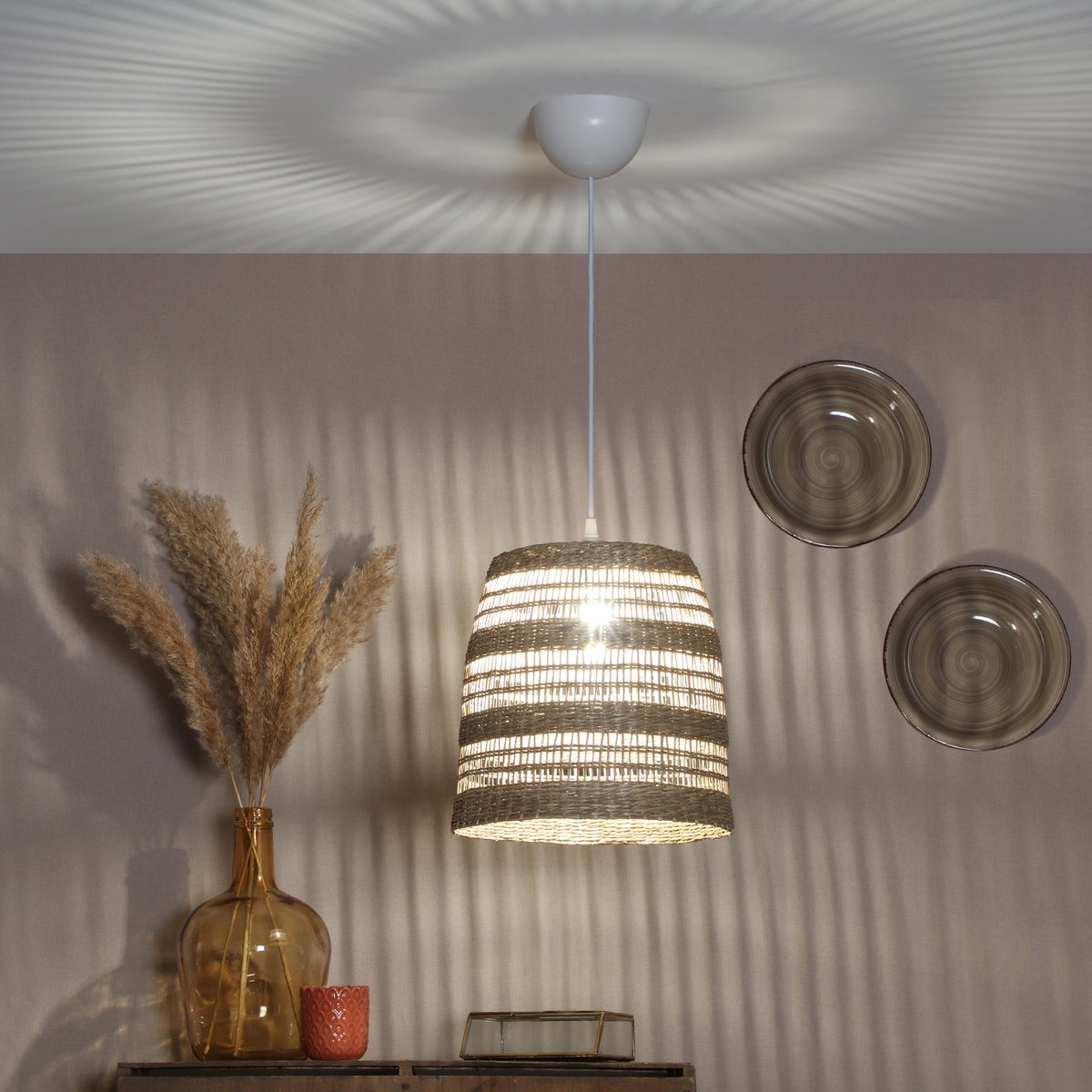 Suspension en pvc, NEMA beige, INSPIRE