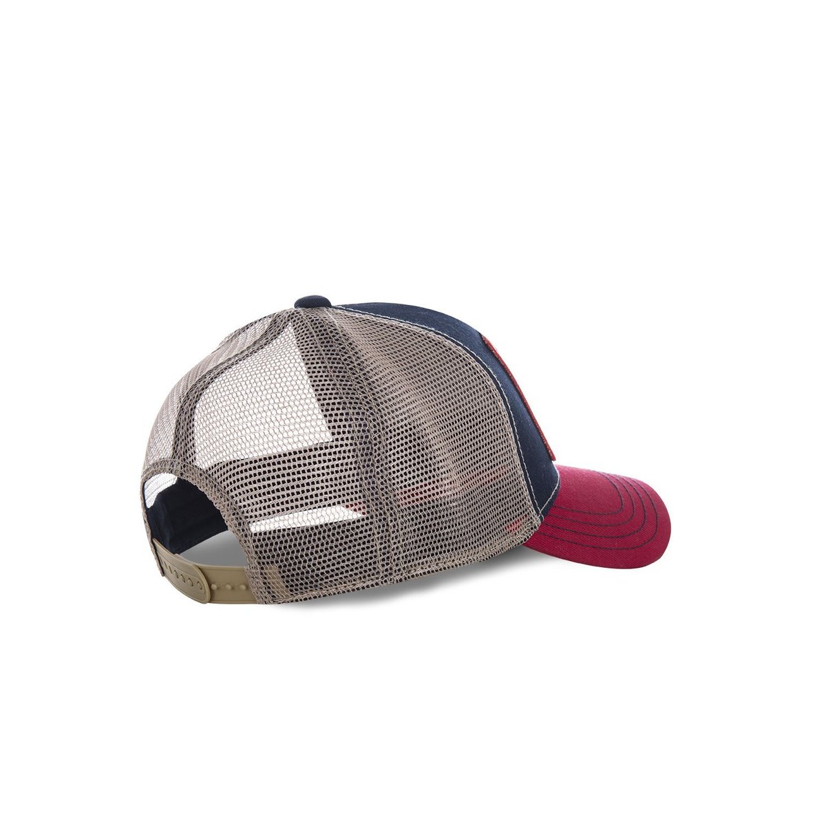 Casquette Trucker Square - Junior bleu/rouge/beige, VON DUTCH