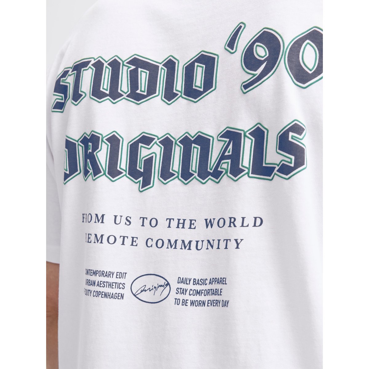 T-Shirt bright white, JACK & JONES