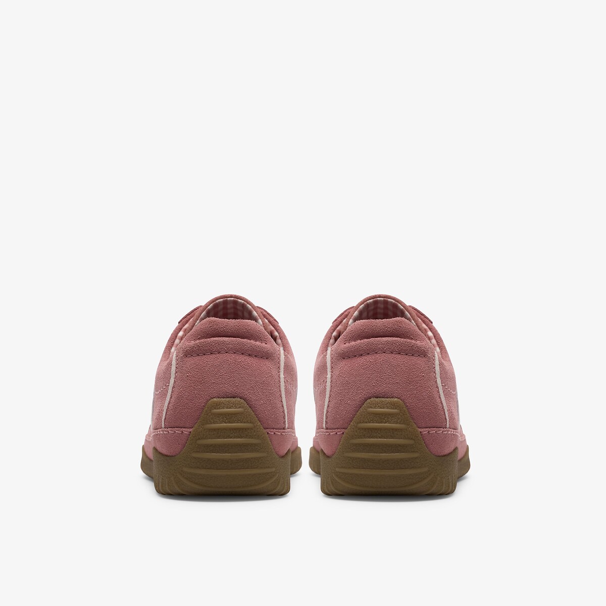 Meridor suède leren sneakers lichtroze, CLARKS