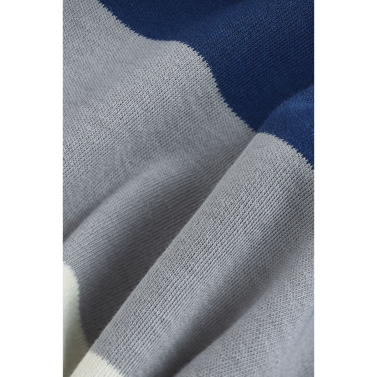 T-shirt manches courtes rayé bleu marine/anthracite, NEXT