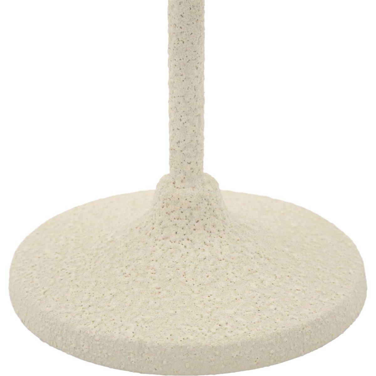 Bougeoir en fer forme pomme de pin MODERN crème, RECOLLECTION