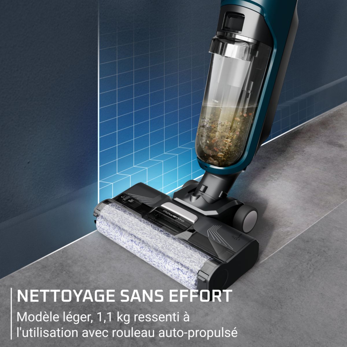 Aspirateur laveur X Clean 2 GZ2251E0 couleur unique, ROWENTA