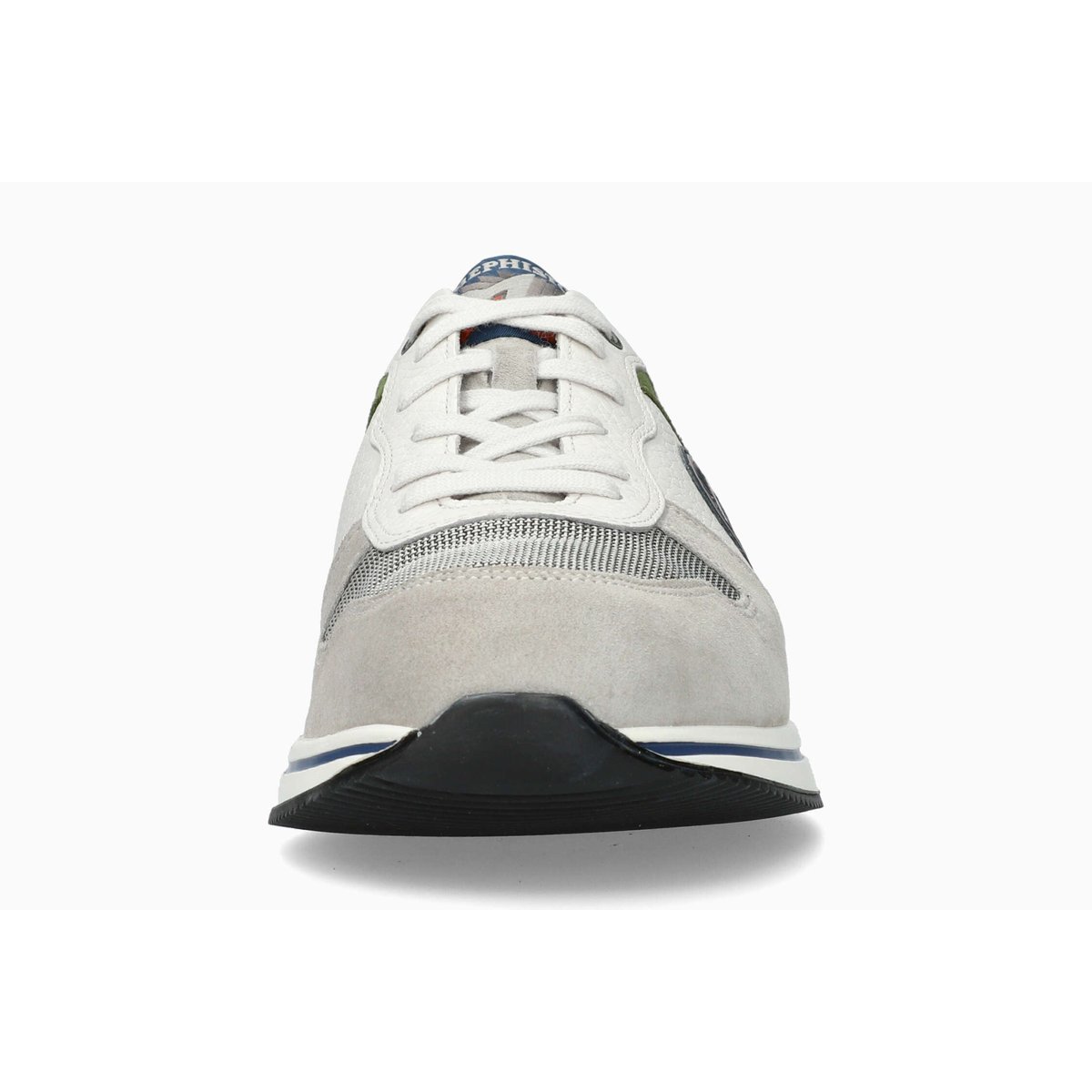 Baskets en cuir GARRY AIR gris 5144, MEPHISTO