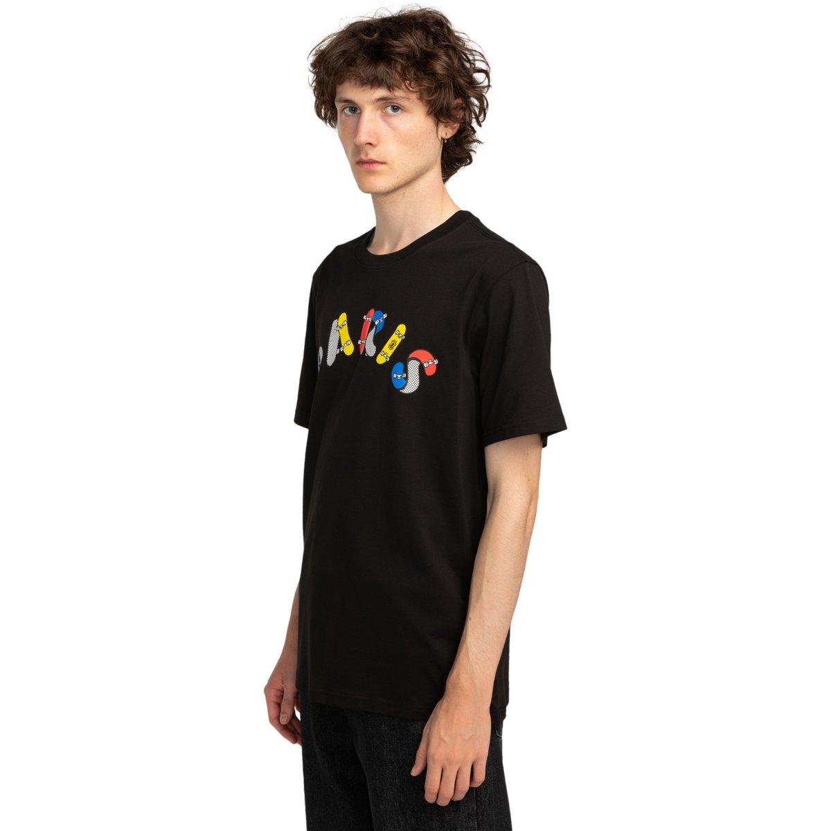 T-shirt à manches courtes TWISTED DECKS noir flint black, ELEMENT