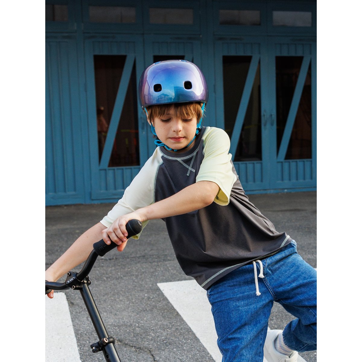 Casque Néochrome multicolore, MICRO MOBILITY