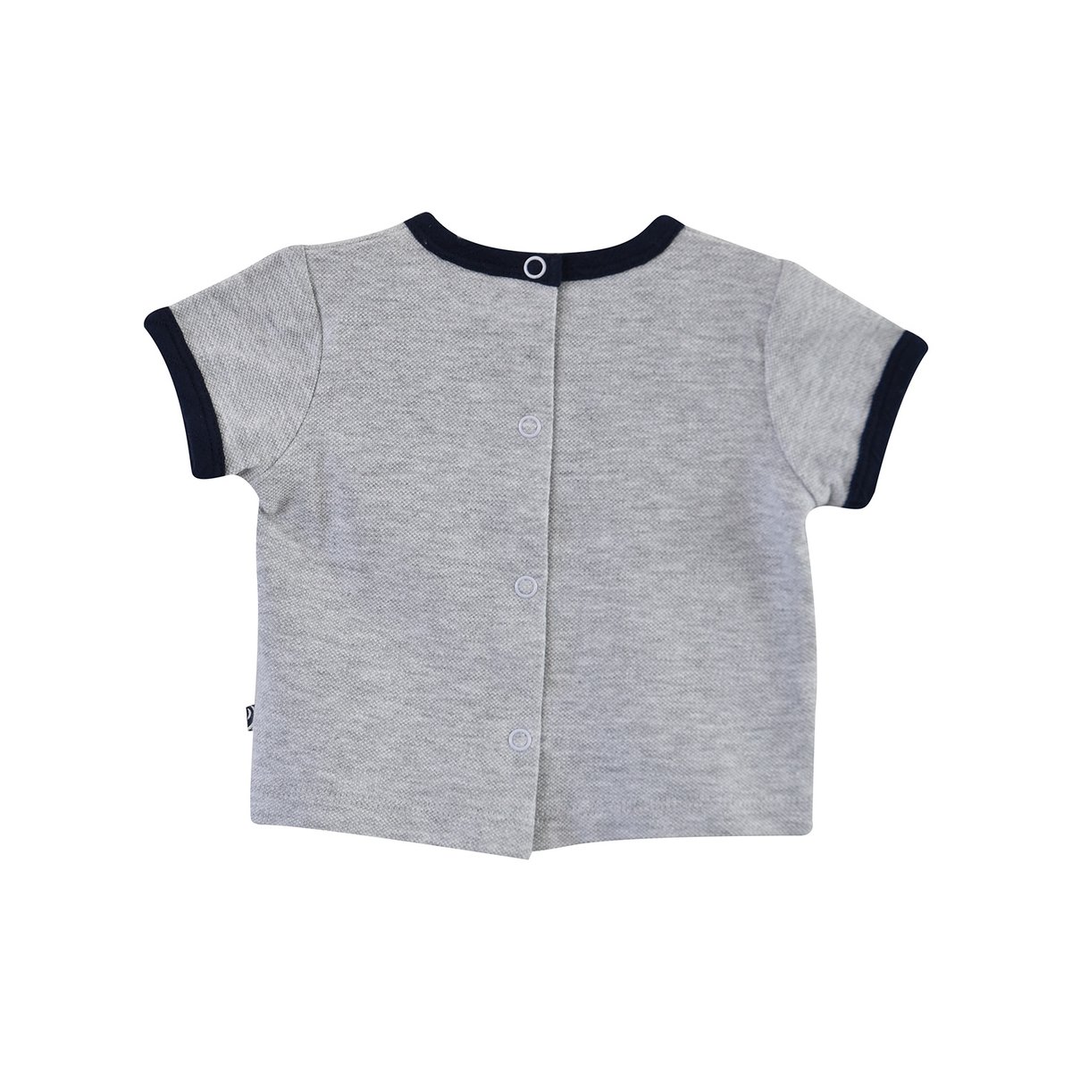 Tee shirt salopette eloi popeline bebe rouge, SUCRE D'ORGE